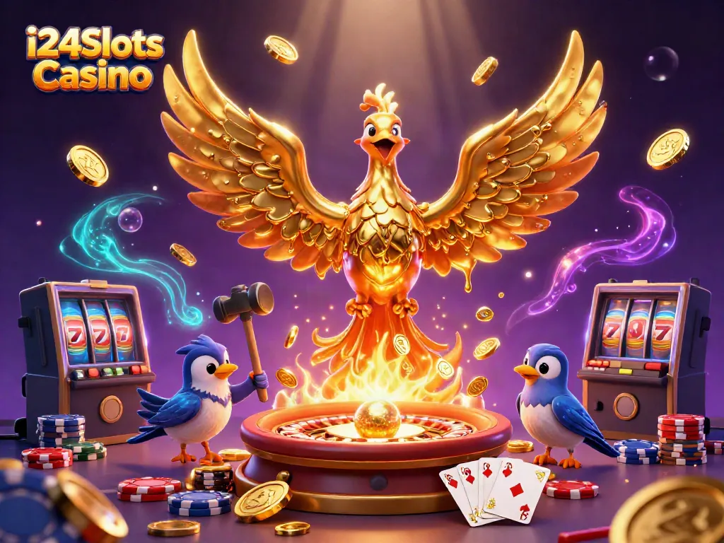 Profitez des machines à sous chez i24Slots Casino avec des illustrations éblouissantes et des jackpots énormes.